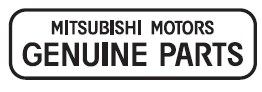 Mitsubishi Lancer: Genuine parts. Used engine oils safety instructions and disposal information