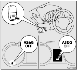 Mitsubishi Lancer: Deactivation. Auto stop