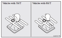 Mitsubishi Lancer: Auto stop. 3. Release the clutch pedal.