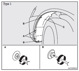 Mitsubishi Lancer: Position lamps (for vehicles equipped with high intensity discharge headlamps). 