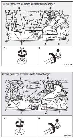 Mitsubishi Lancer: Front turn-signal lamps. 