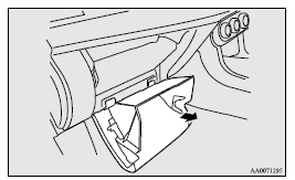 Mitsubishi Lancer: Fuse block location. Engine compartment