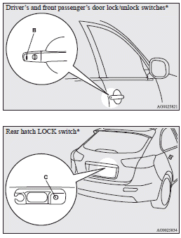 Mitsubishi Lancer: Setting the system. Note