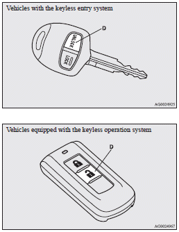 Mitsubishi Lancer: Cancelling the system. 