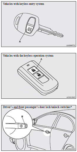 Mitsubishi Lancer: Setting the system. 