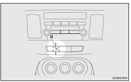 Mitsubishi Lancer: Setting the system. Note