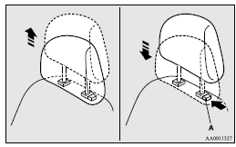 Mitsubishi Lancer: To adjust height. To install