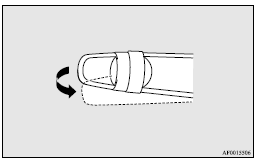 Mitsubishi Lancer: Coming home light. 4. The headlamps will come on in the lowbeam setting for about 30 seconds. After