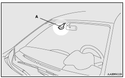 Mitsubishi Lancer: Windscreen wipers. 