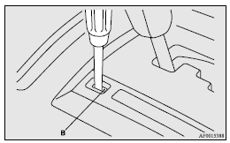 Mitsubishi Lancer: Selector lever operation. Selector lever position display