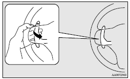 Mitsubishi Lancer: Manual shift. Note
