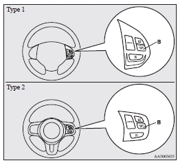 Mitsubishi Lancer: To decrease the set speed. To slow down your speed in small amounts, press the “COAST SET” switch for less