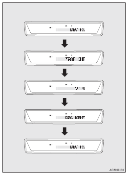 Mitsubishi Lancer: Radio data system (RDS). TP (Traffic information Program) search function