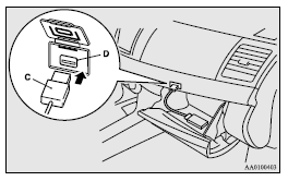 Mitsubishi Lancer: How to connect an iPod. 